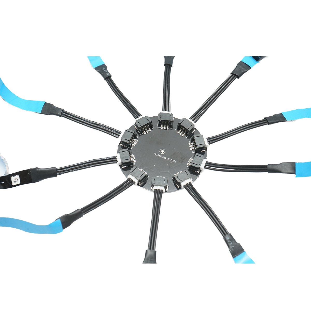 Banda LED model artificii 11x0.5+1x1m 5V, USB, bluetooth, control vocal, aplicatie RGB+IC Breckner Germany